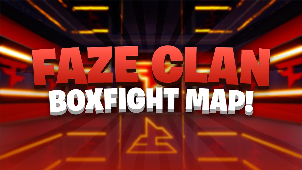 The FaZe Clan Boxfight Map... #FaZeUp