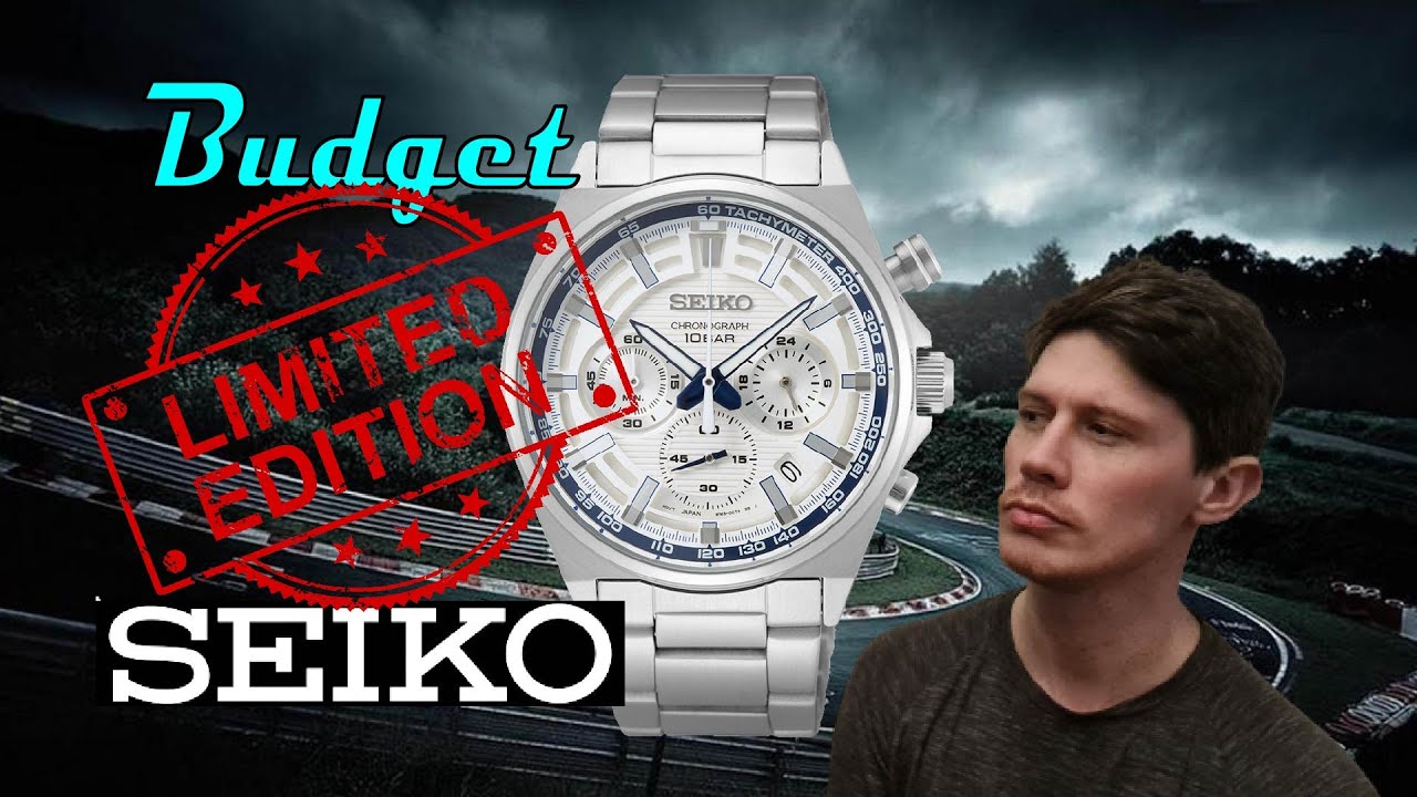 BUDGET Limited Edition Seiko - Seiko 140th Anniversary Chronograph - SSB395