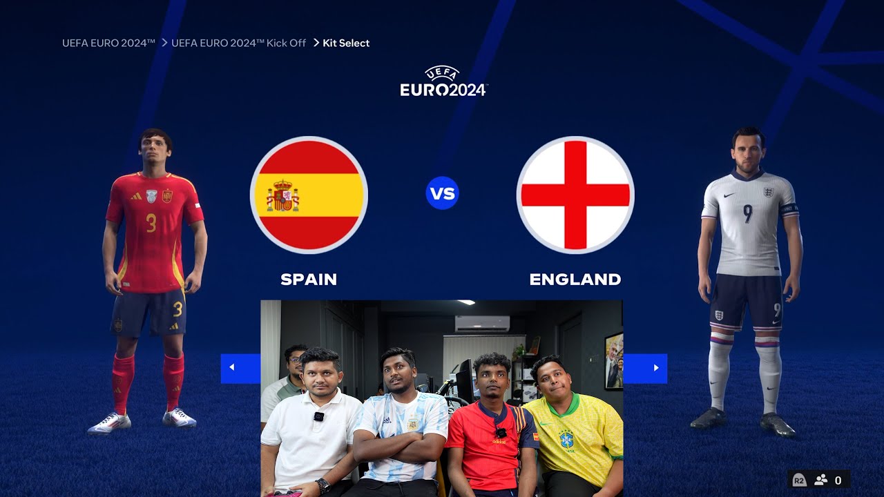 স্পেন বনাম ইংল্যান্ড এর মধ্যকার ফাইনাল ফিফাতে | Spain Vs England | Euro 2024