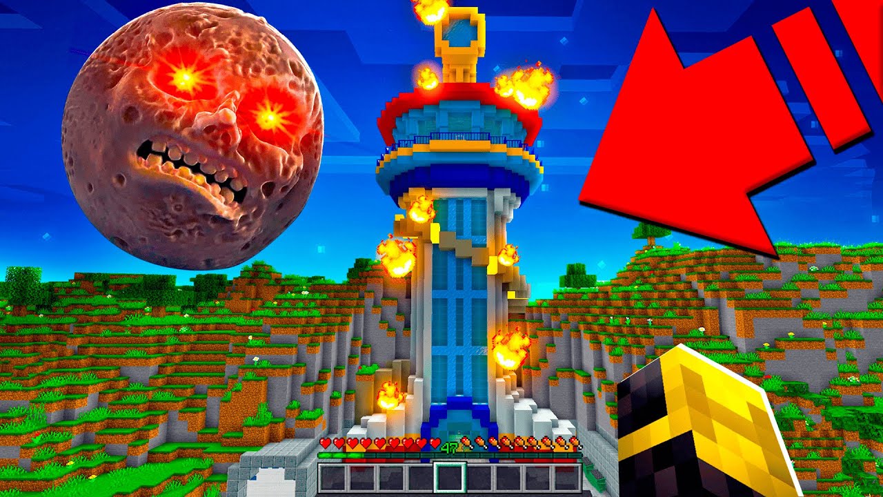 LA LUNA MALVADA ATACA LA CASA DE PAW PATROL EN MINECRAFT 😱