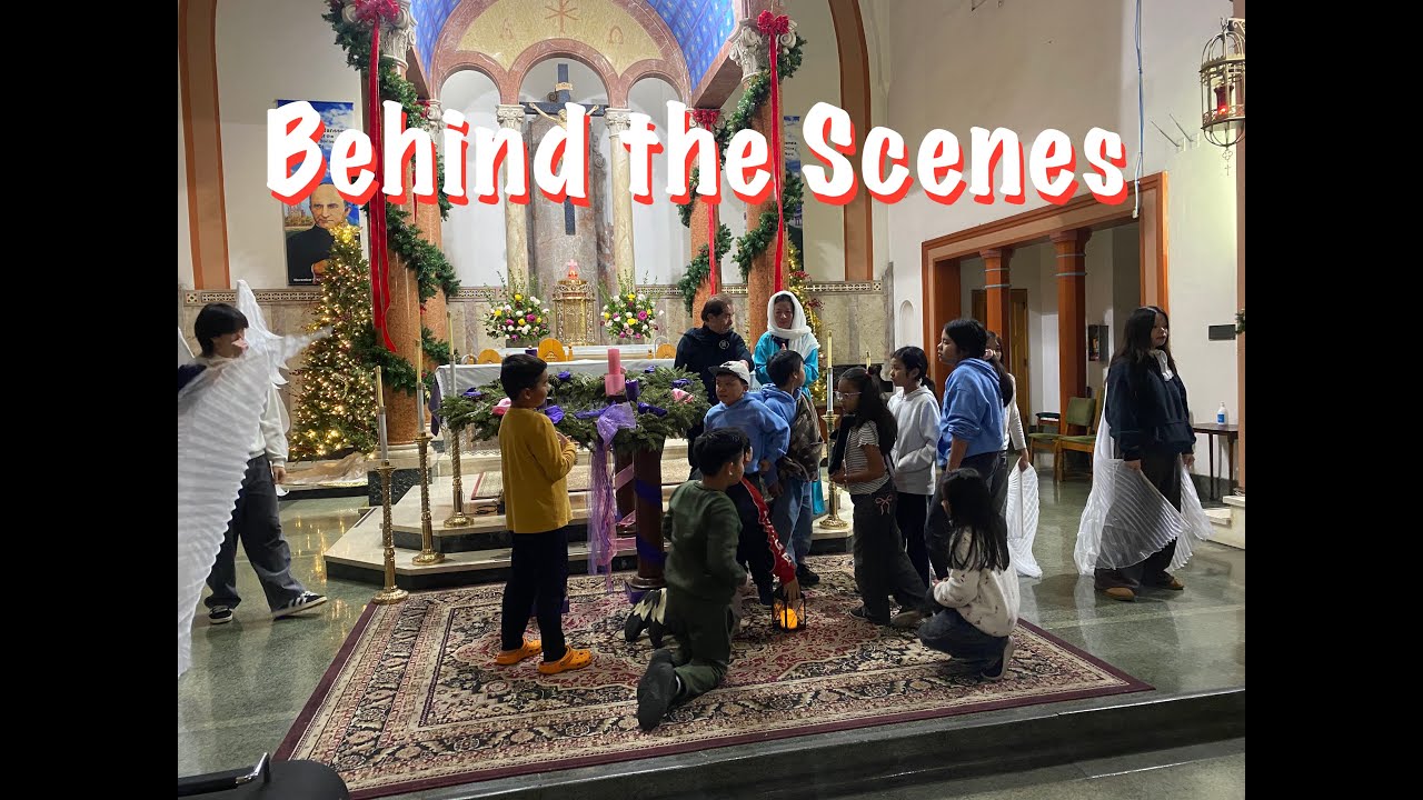 Behind the Scenes - Suy niệm Giáng Sinh – Năm Thánh 2025 – Những Người Hành Hương của Hy Vọng