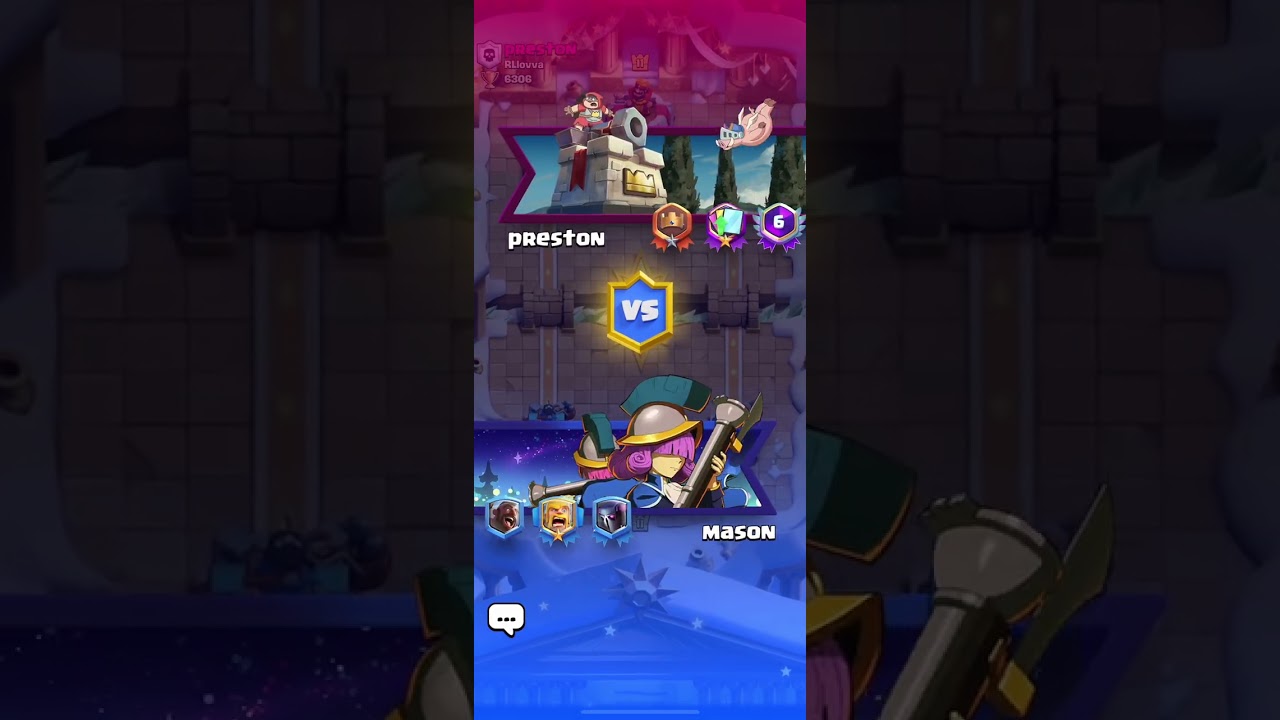 Clash Royal with my brother 