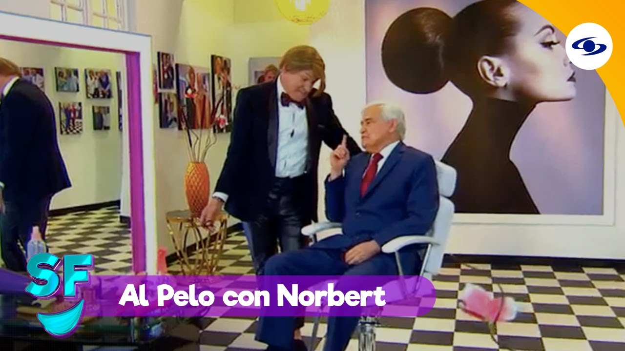 ¡Un invitado de lujo! Jorge Barón se atreve a estar en Al Pelo con Norbert
