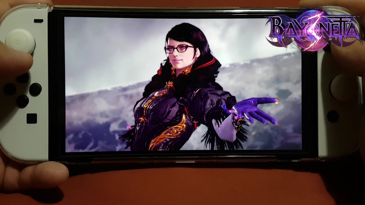 Bayonetta 3 on Nintendo Switch OLED