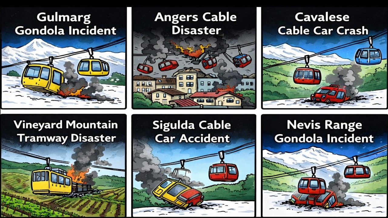 The WORST Ropeway and Cable car disasters