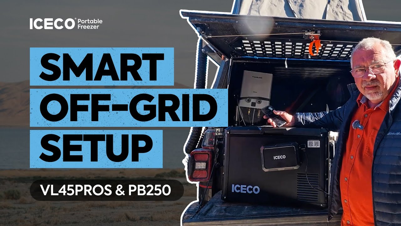 ICECO | A Smart Off-Grid Setup: ICECO VL45ProS & Magnetic Batter