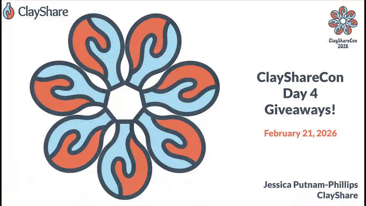 ClayShareCon 2026 Day 4 Giveaways, kiln giveaway 