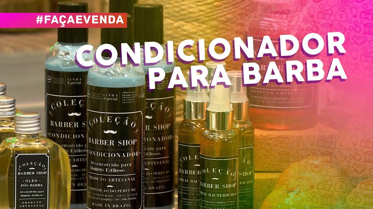 Minicurso de dia dos pais: condicionador para barba por Peter Paiva