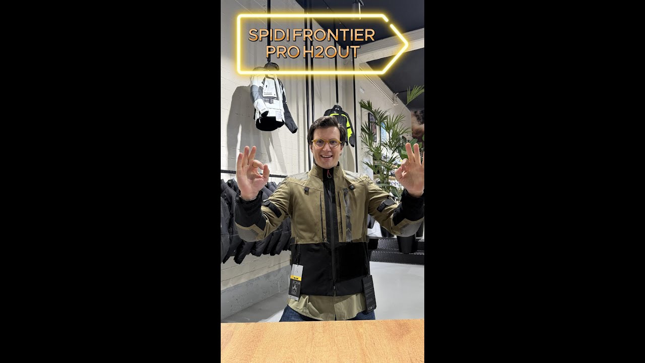 SPIDI Frontier Pro H2O Review en Español | Análisis completo, impermeabilidad laminada y protección