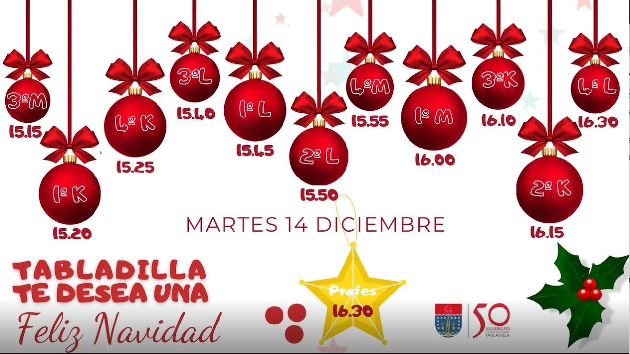 Gala de Navidad de 1º a 4º de Primaria - Colegio de Fomento Tabladilla