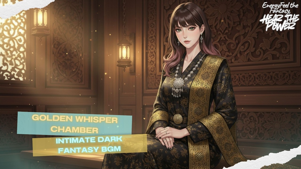Golden Whisper Chamber | Intimate Dark Fantasy BGM – Lady Noctra