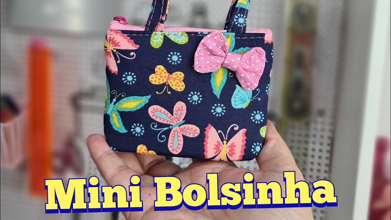 como fazer uma Mini Bolsinha Facil