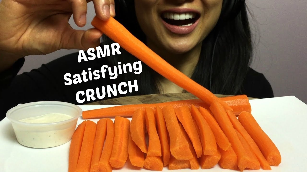 ASMR Carrots (SATISFYING CRUNCH EATING SOUNDS) No Talking | SAS-ASMR