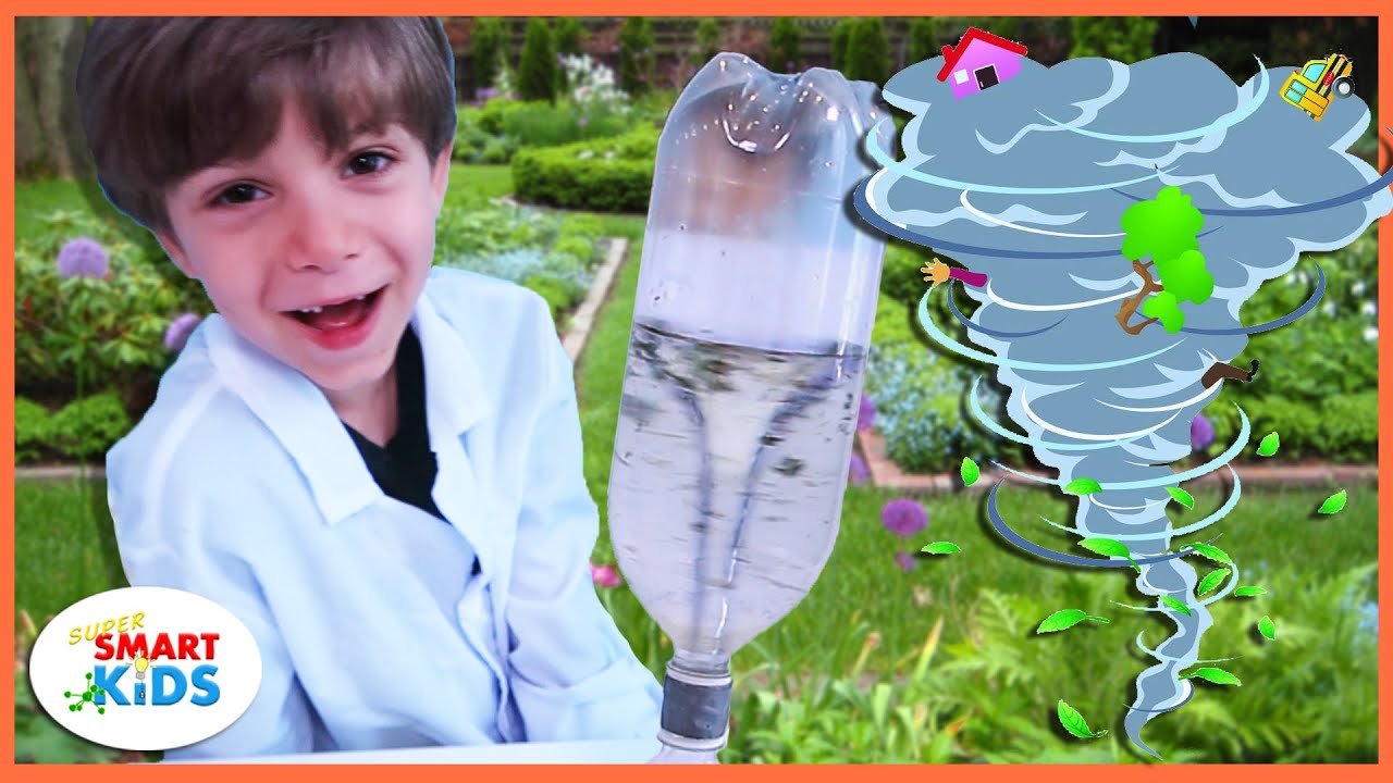 Mega Bottle VORTEX | DIY Tornado in a Bottle | Our Lawn went down the drain!