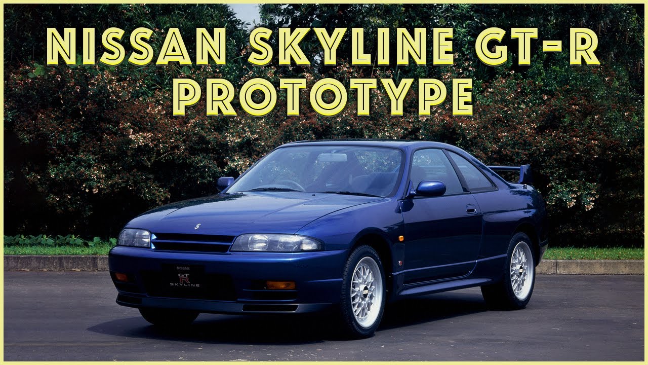 The Rare and Iconic 1993 Nissan Skyline GT-R Prototype (BCNR33)