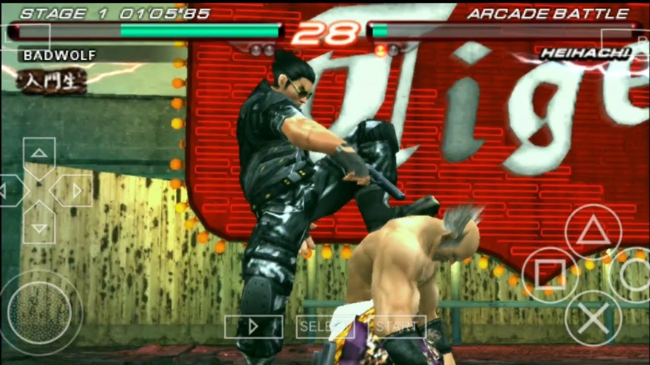 Tekken 6 - Kazuya's Weapon/Item Moves | Laser Eyes