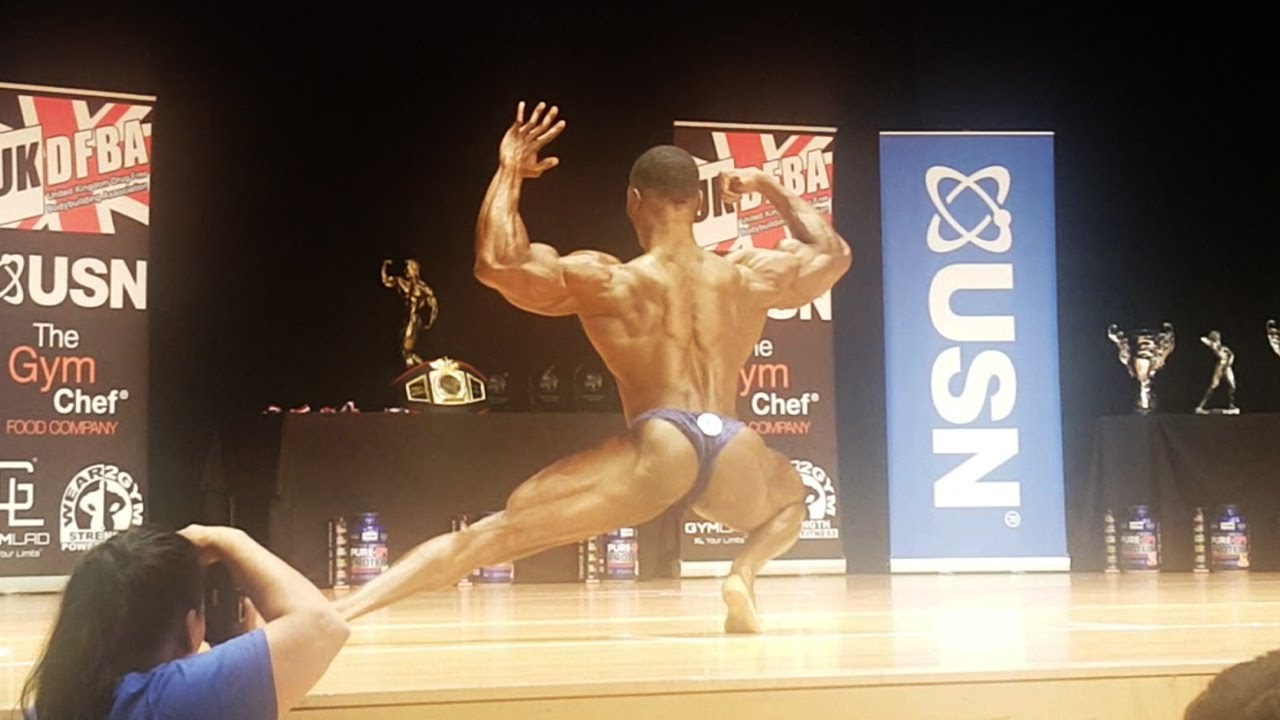 Master class posing routine | WNBF Pro Adrian Grey | UKDFBA British finals 2016