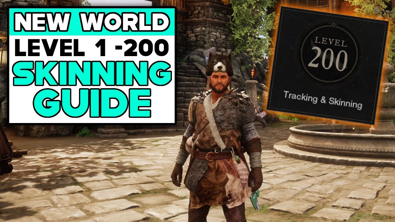 New World TRACKING And SKINNING LEVELING GUIDE