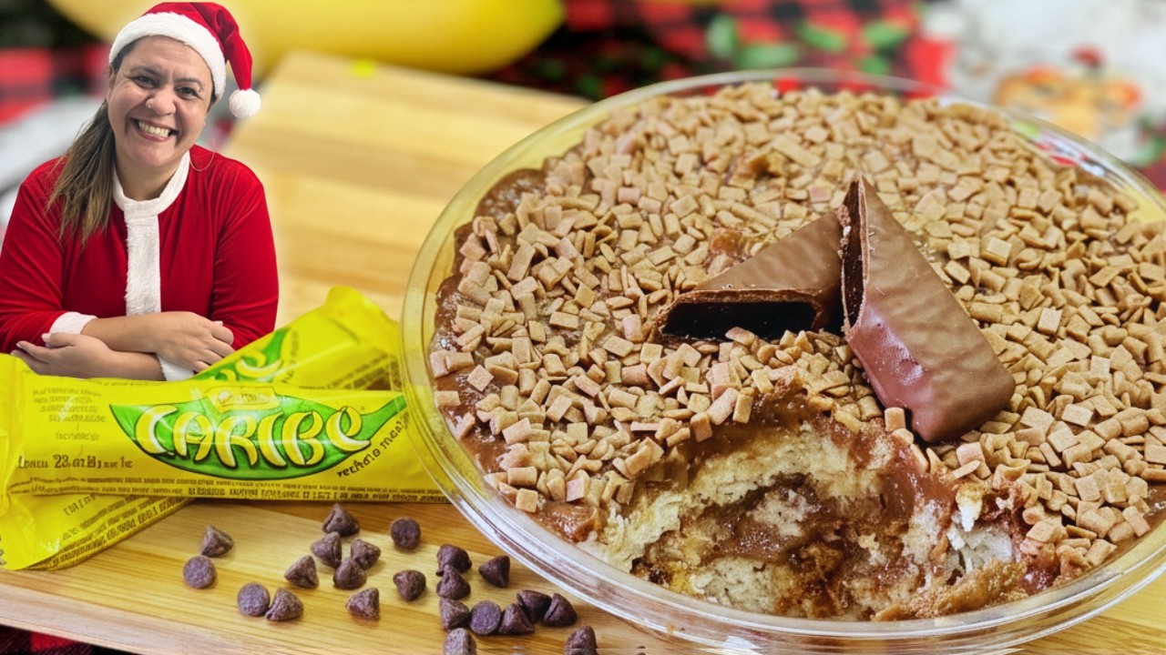 A MELHOR, MAIS MACIA E MAIS FÁCIL RECEITA DE CHOCOTONE TIPO CARIBE