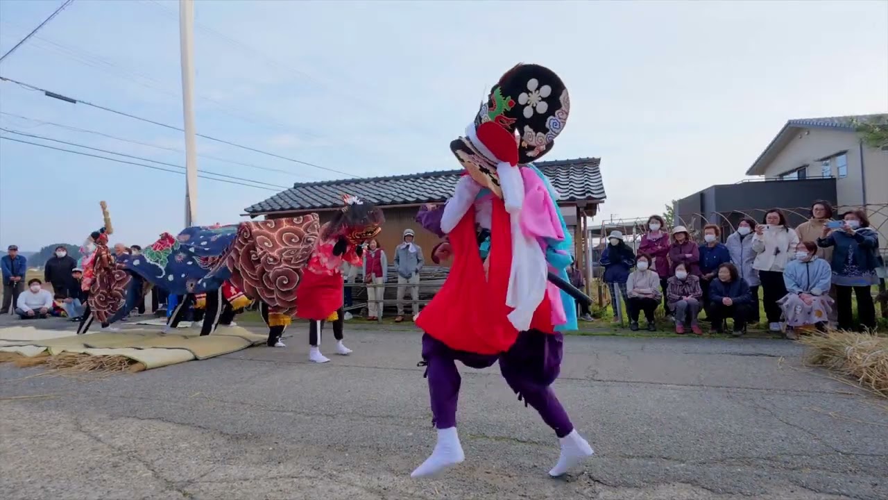 獅子殺し（20250412下久津呂春季大祭）