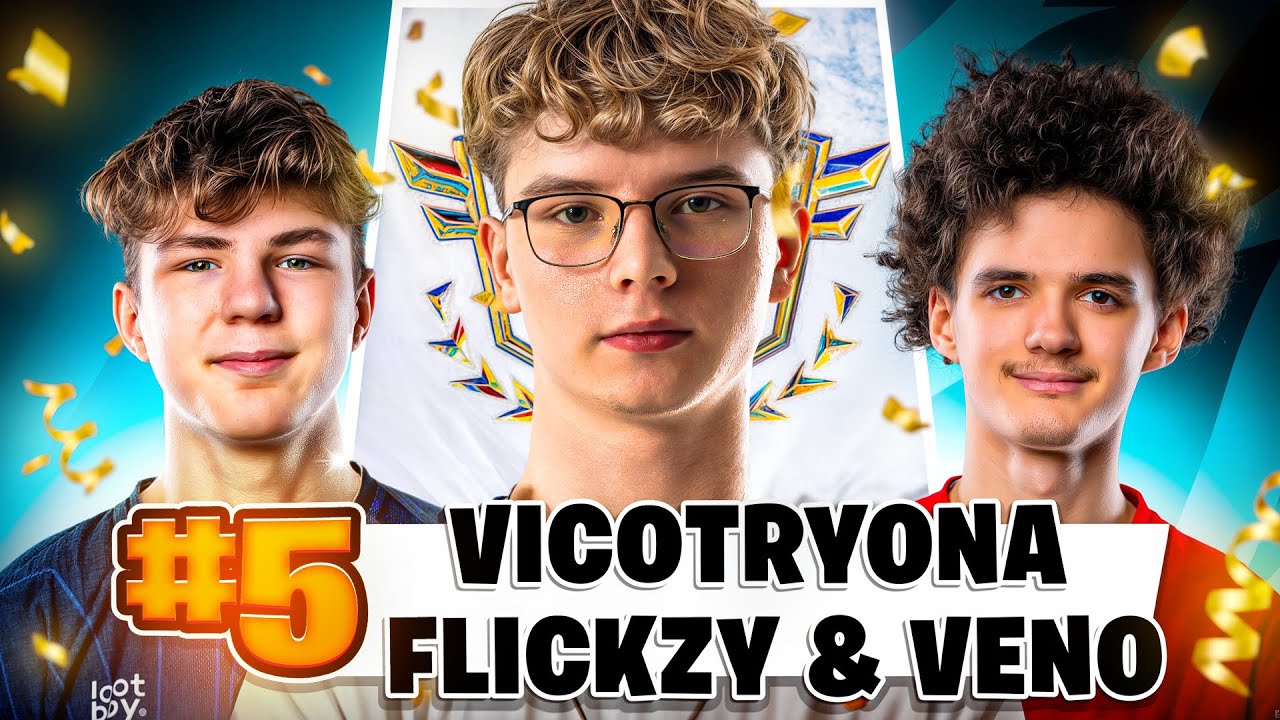 5-е место в TRIO CASH CUP 👑 с FlickzyV2 и veno