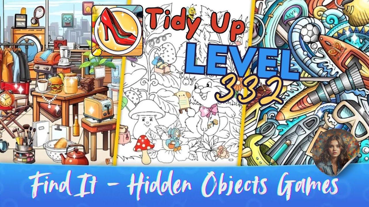 Find It - Hidden Objects Games - Tidy Up Level 332