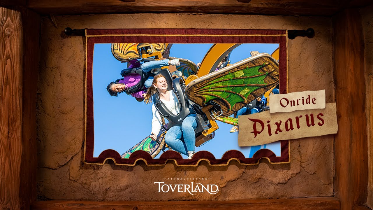 Onride: Pixarus - spectaculair vliegen bij de Flightschool of Magic | Attractiepark Toverland