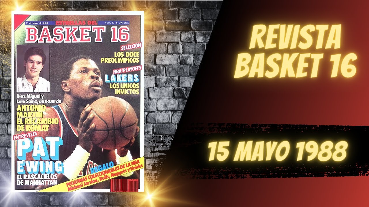 Basket 16 - 15 Mayo 1988 - Revista comentada