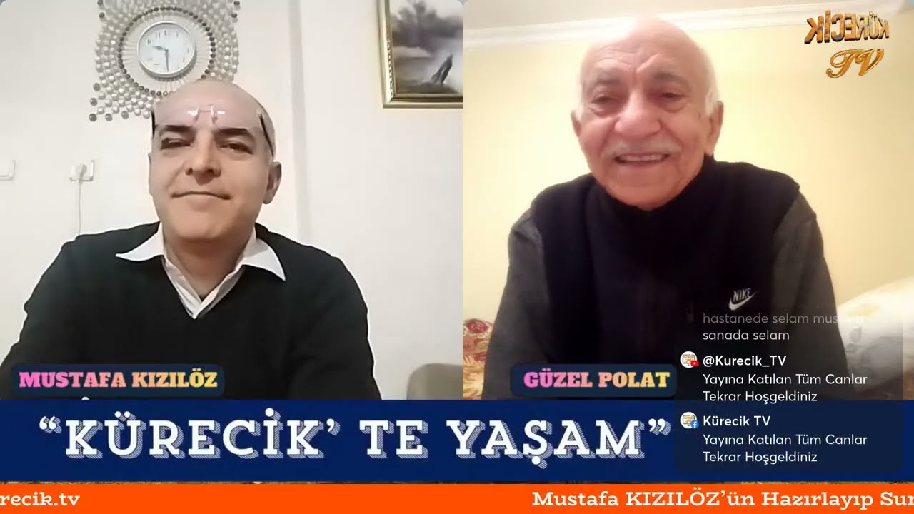 Mustafa KIZILÖZ’ün Sunduğu “KÜRECİK’TE YAŞAM Konuğu Orta Köy Sakini,Emekli Öğretmen Güzel POLAT