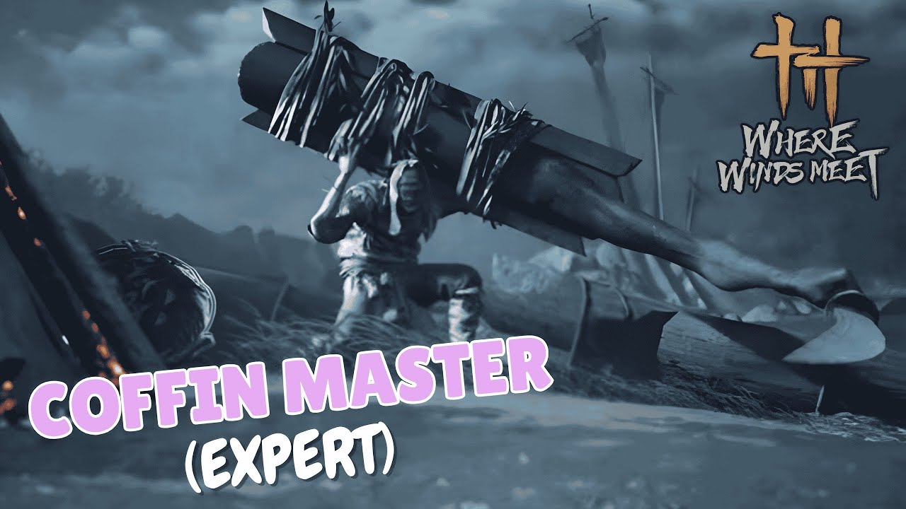 COFFIN MASTER EXPERT BOSS FIGHT (Stream Highlights) ☠️| WHERE WINDS MEET GAMEPLAY #wherewindsmeet 