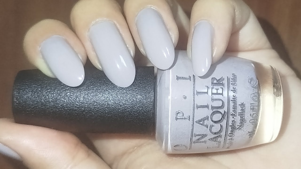 Taupe-less Beach by OPI- Nail Polish Swatch and Review- Winter Nails | Rose Pearl 