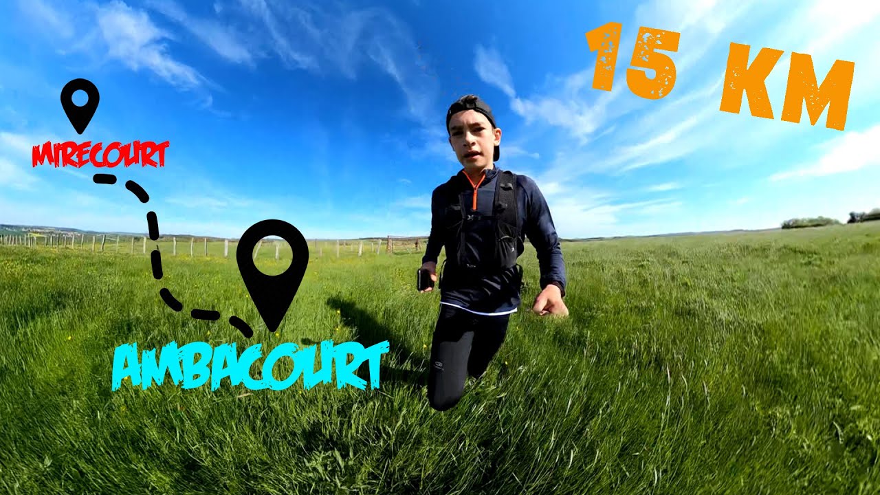 Running dans les Vosges ! Mirecourt/Ambacourt [GoPro MAX]