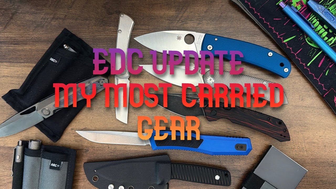 EDC update my most carred gear right now