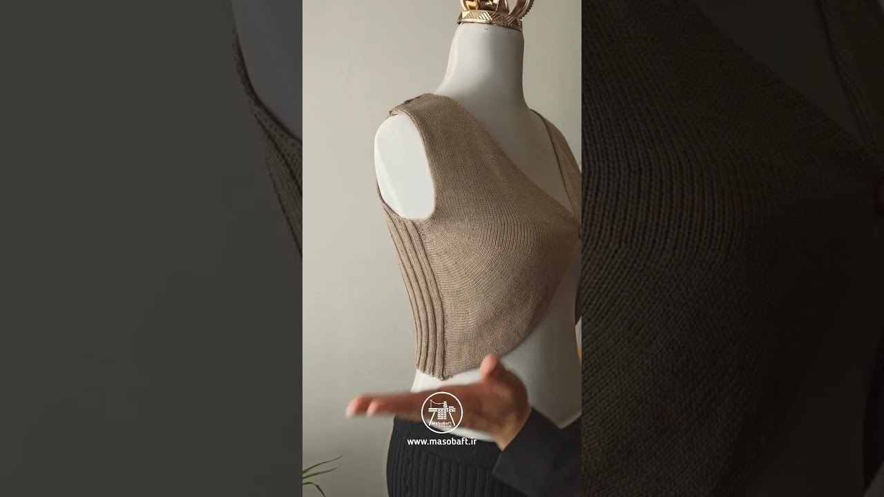 ✅‌ به ماشیـن بافتنـی و ژورنالی بافـی علاقه ❤️ داری؟