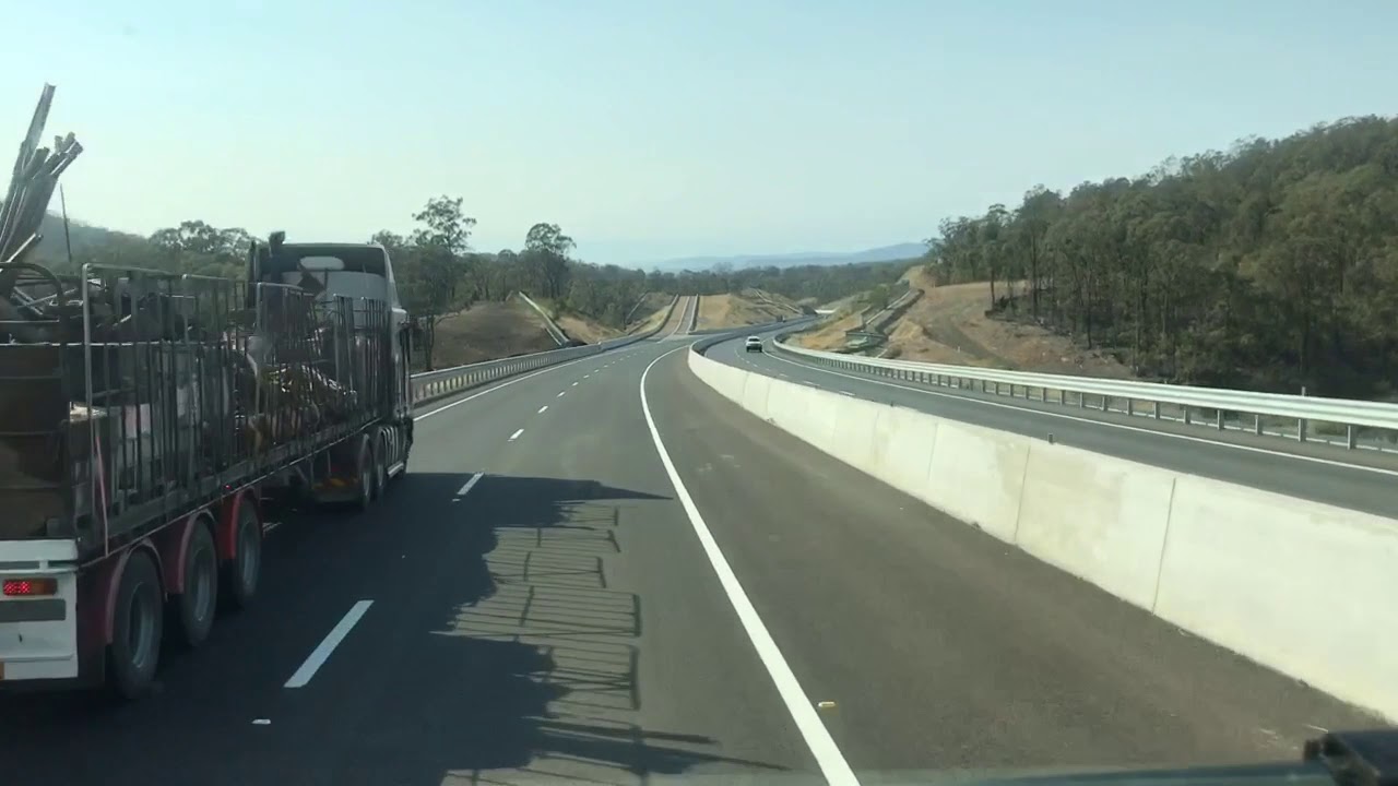 Running commentary of the new Toowoomba Range