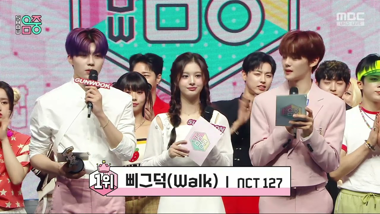 240810 NCT 127 - 삐그덕 (Walk) 3rd win | Show! Music Core