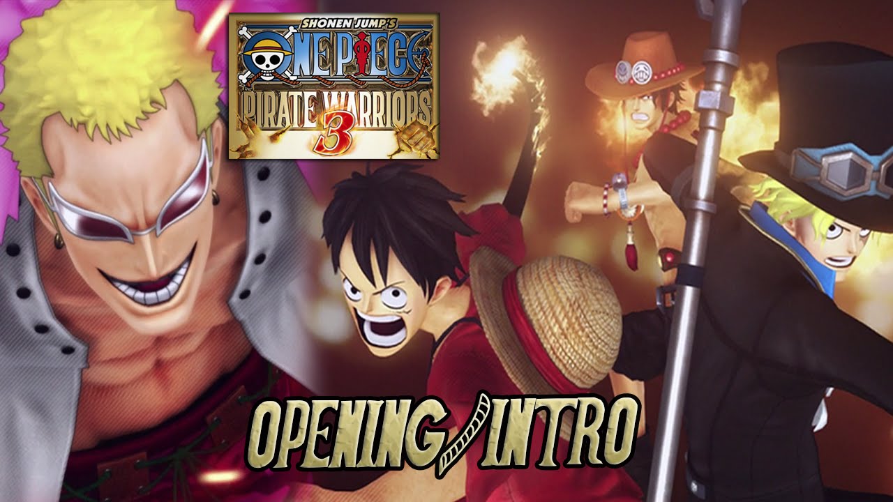One Piece: Pirate Warriors 3 - Opening/Intro Movie [1080p HD]