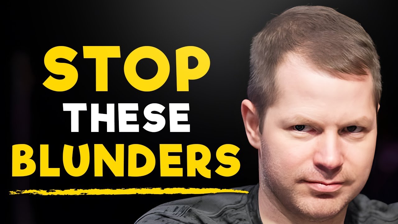 STOP These BLUNDERS In Low Stakes Cash Games