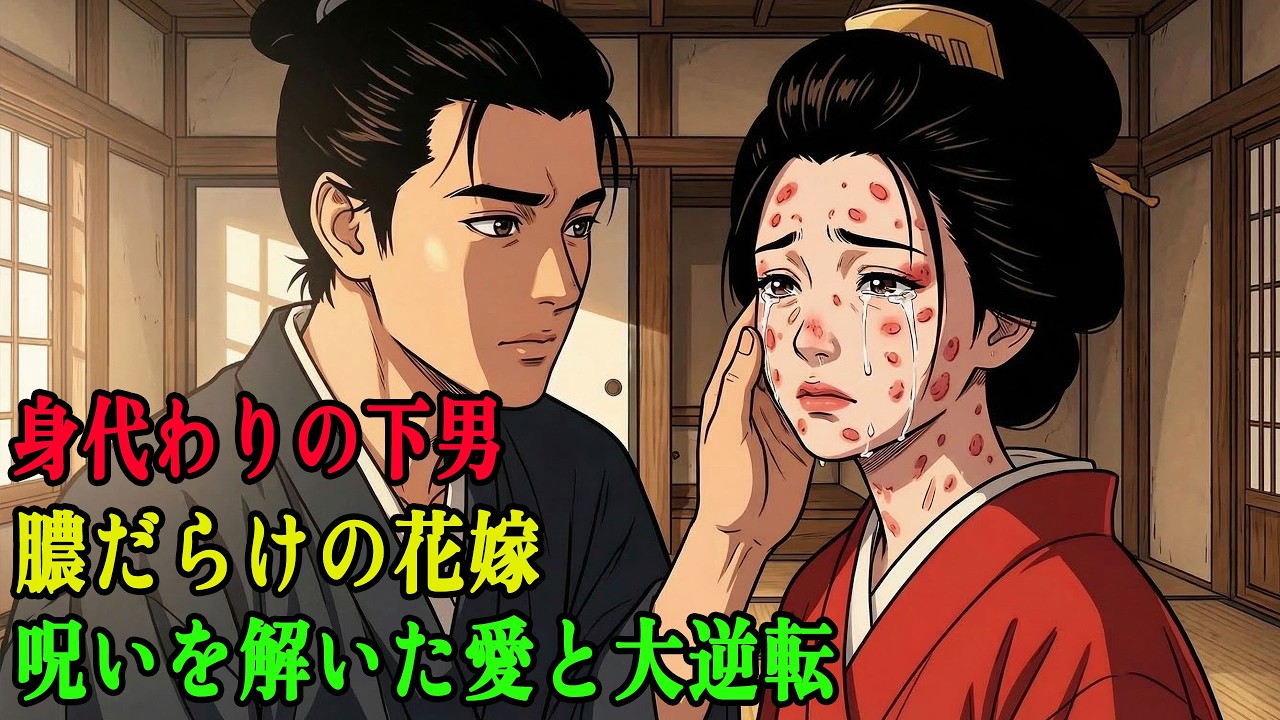 誰も逃げ出す「顔が膿だらけの令嬢」を娶った貧しい武士。己の才覚で妻の病を治し、最高権力者へと登り詰める大逆転劇 | 野談 | 伝説 | 昔話 | 説話 | 民話