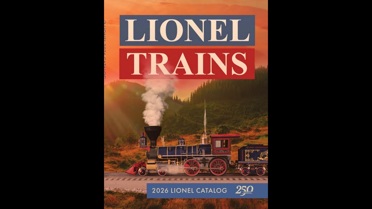 Flip-through of Lionel's 2026 Big Book Catalog