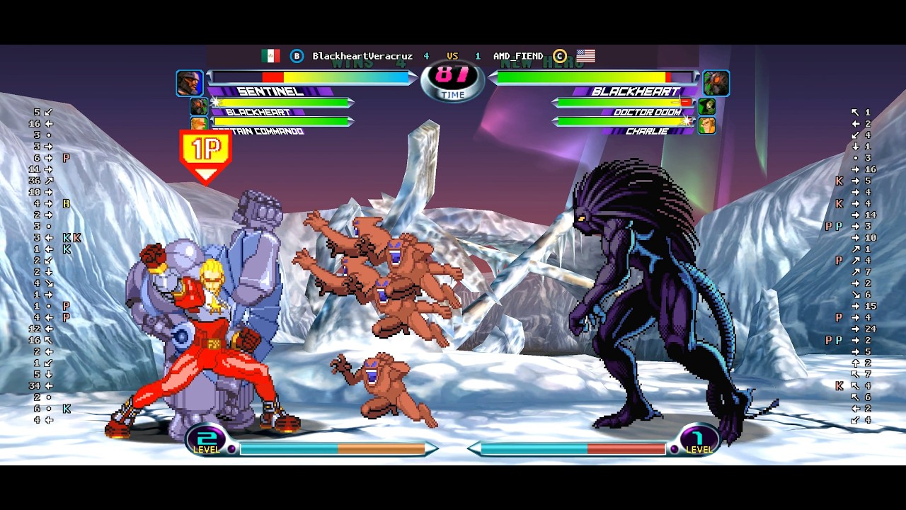 Marvel Vs. Capcom 2 - 🇲🇽 BlackheartVeracruz(B) vs 🇺🇸 AMD_FIEND(C) | Fightcade (2026-03-15 03:54 UTC)