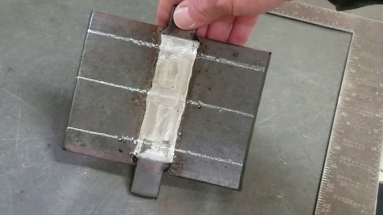 Face & root weld bend testing