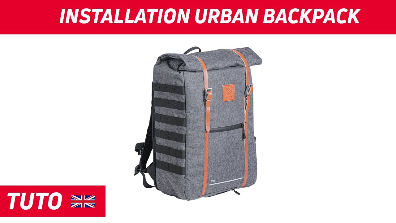 How to use the Urban Backpack bicycle backpack?