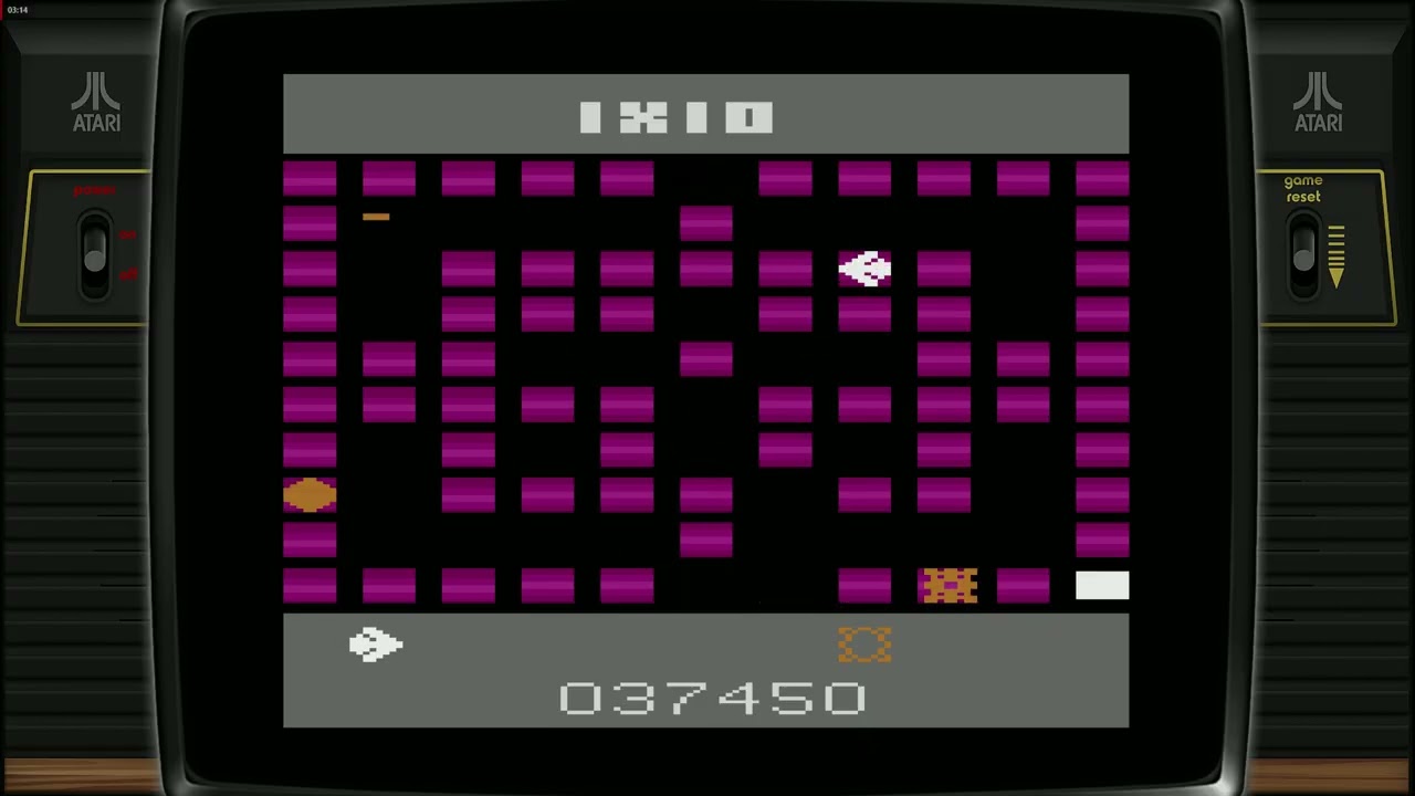 Ixion on Atari 2600 – Unreleased Sega Arcade Port |  Hidden Prototype