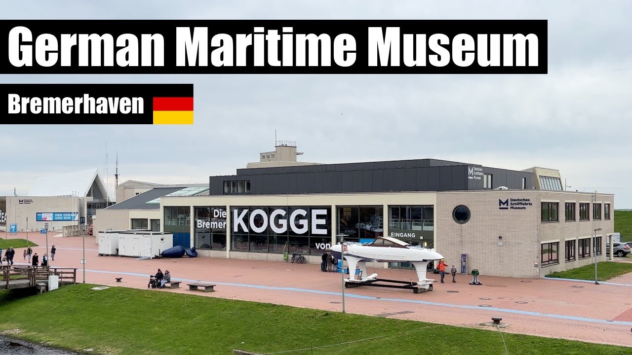 I visit the Bremerhaven Maritime Museum - Deutsches Schifffahrtsmuseum. Germany