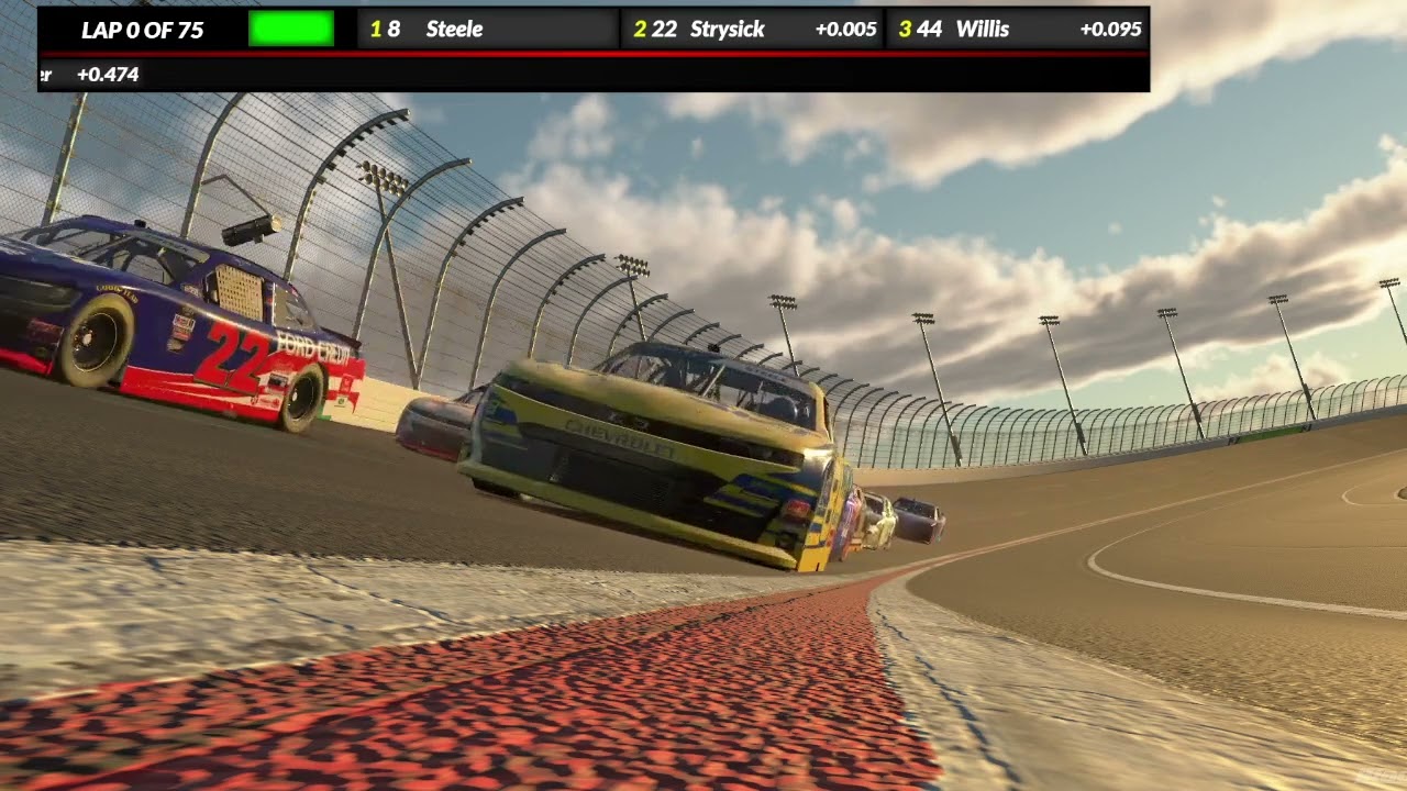 Trackside Nascar Oriley Auto Parts Series Season 2 Week 1