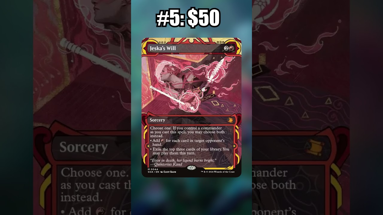 Sekrety Strixhaven: Najdroższe karty w grze (niefoliowane) #MTG