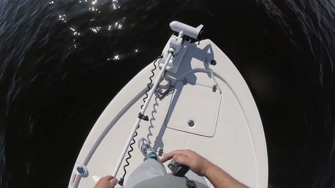 The Basic Use of the  Minn Kota Terrova Trolling Motor with Advanced GPS