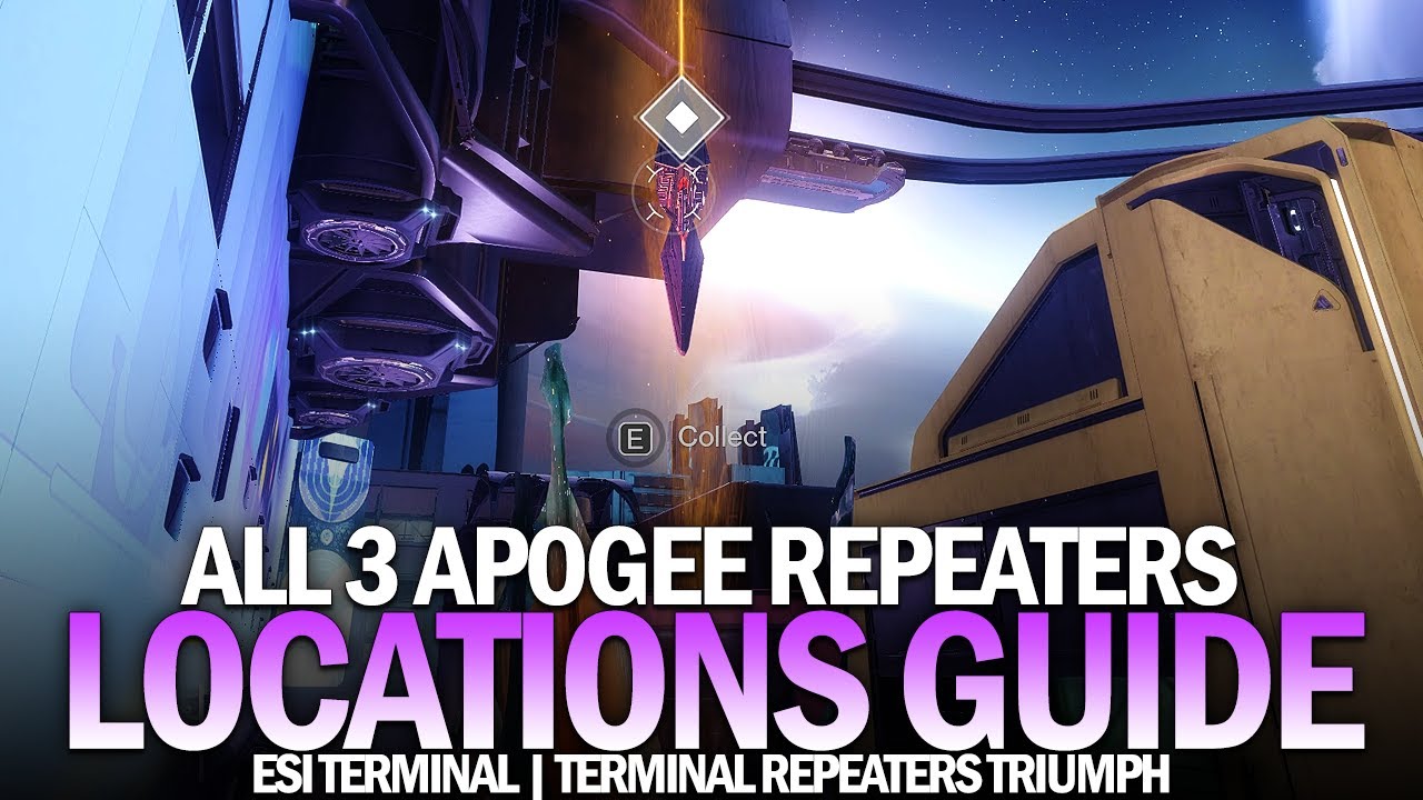 All 3 Esi Terminal Apogee Repeater Locations Guide (Strange New Heights Triumph) [Destiny 2]