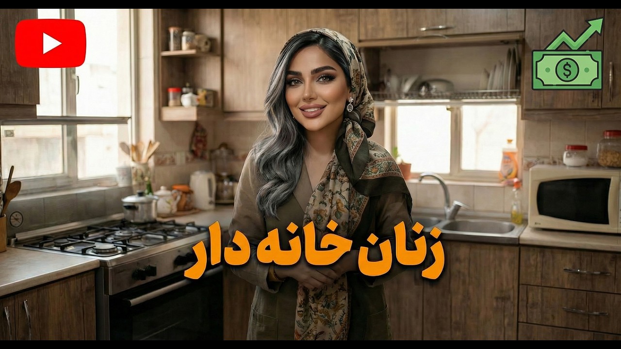 درآمد از یوتوب مخصوص زنان خانه دار